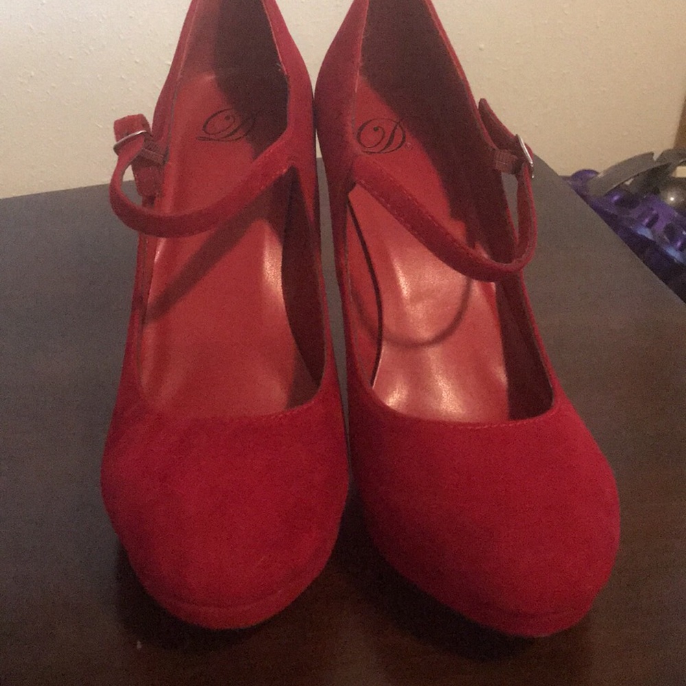 High heel Mary Janes